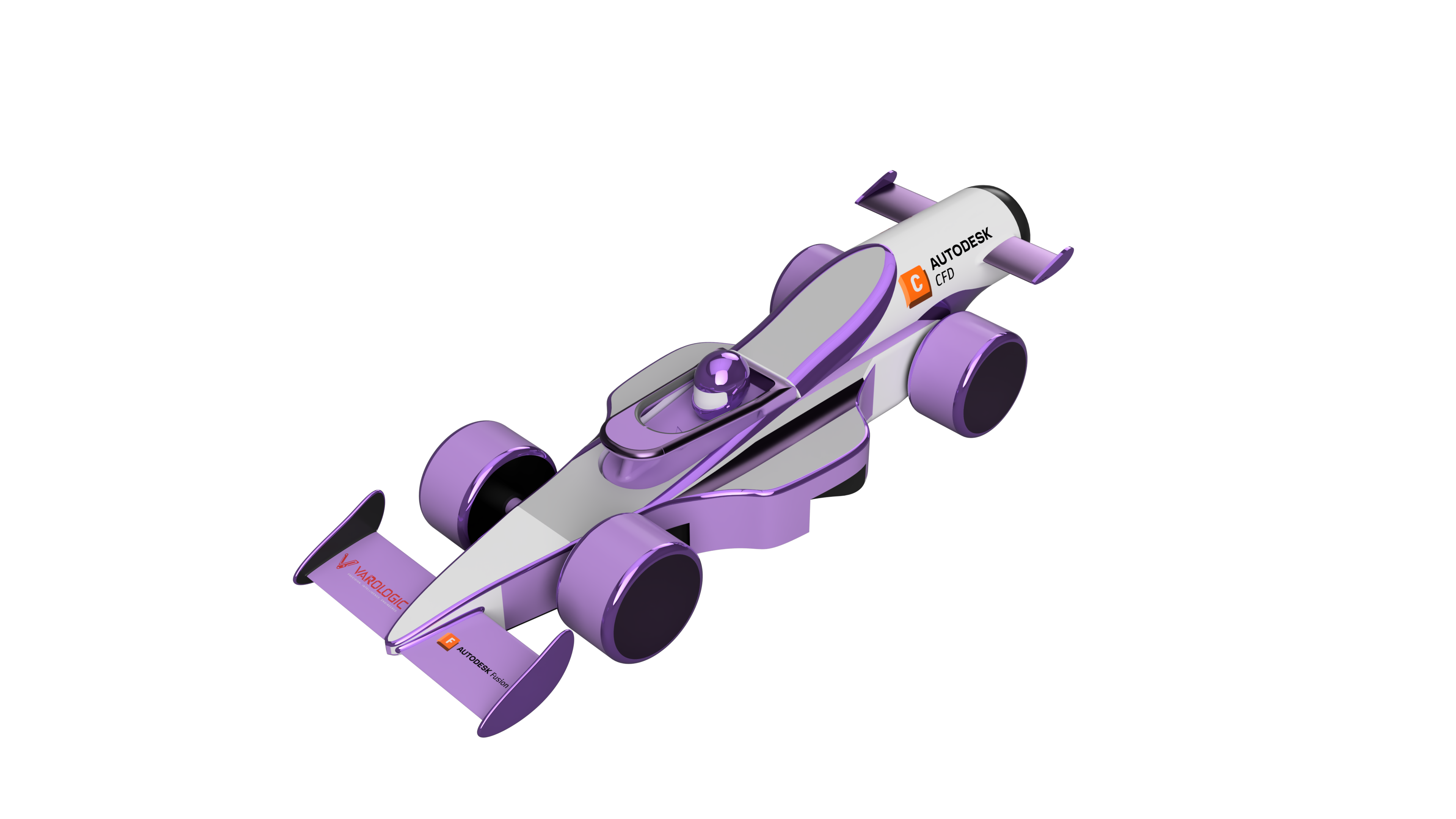 Team Proto V37 three-quarter render from Fusion 360